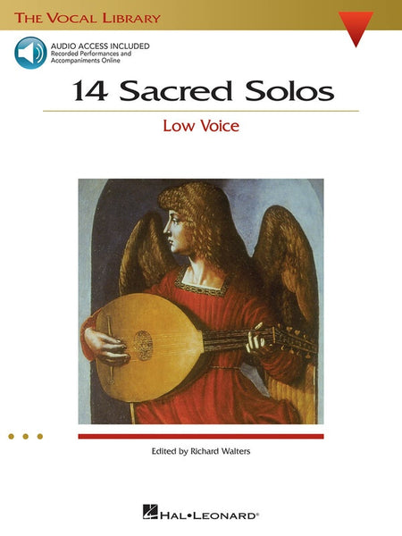 14 SACRED SOLOS LOW VOICE BK/OLA