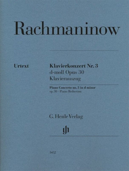 RACHMANINOFF - PIANO CONCERTO NO 3 D MINOR OP 30 2P4H