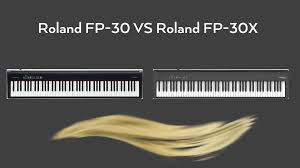 The biggest difference between Roland FP-30X and Roland FP-30