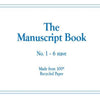 MANUSCRIPT BK 1 6 STAVE (RECYCLED) 16PP STAPLED