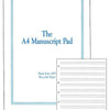 MANUSCRIPT PAD RECYCLED A4 50PP 12 STAVE