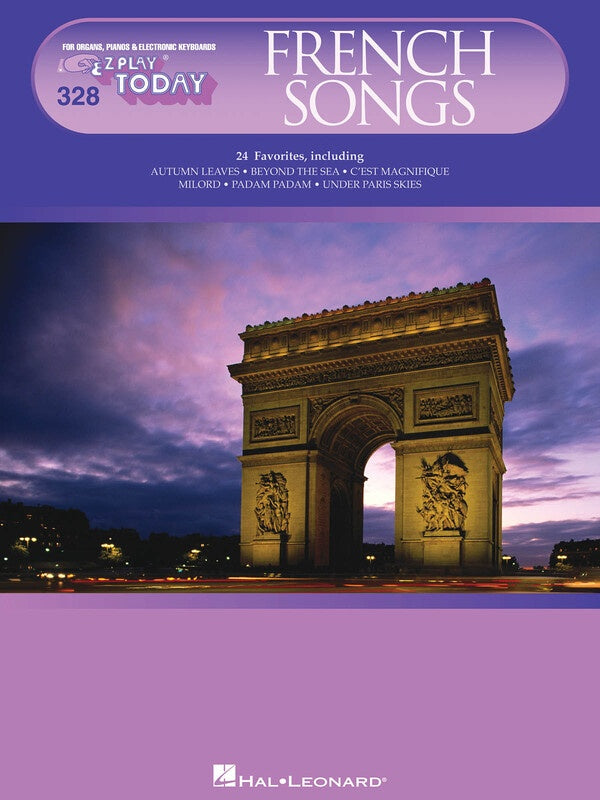 FRENCH SONGS EZ PLAY 328