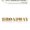 EZ PLAY 342 ANTHOLOGY OF BROADWAY SONGS GOLD EDI