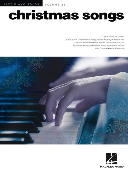 CHRISTMAS SONGS JAZZ PIANO SOLOS V25 JPS