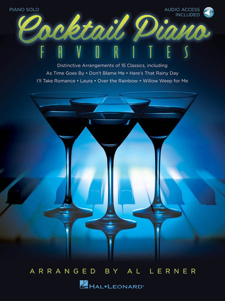 COCKTAIL PIANO FAVORITES BK/CD