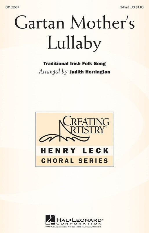 GARTAN MOTHERS LULLABY 2PT