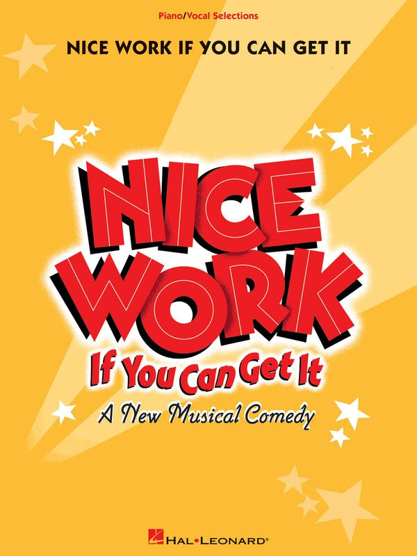 NICE WORK IF YOU CAN GET IT VOCAL SELECTIONS PVG