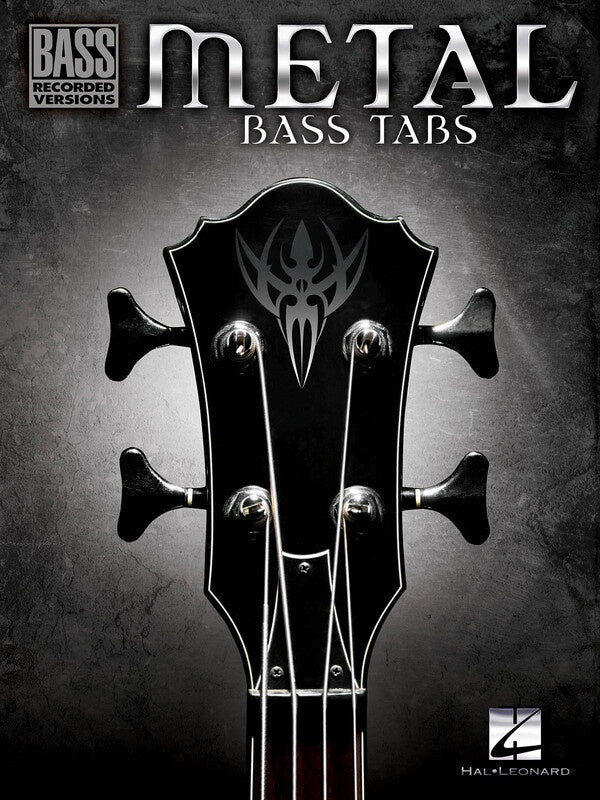 METAL BASS TABS RECORDED VERSIONS