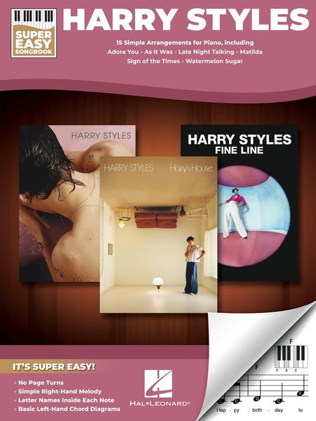 HARRY STYLES SUPER EASY SONGBOOK
