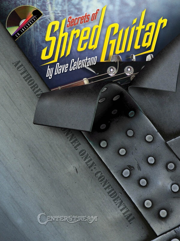 SECRETS OF SHRED GUITAR BK/CD GTR