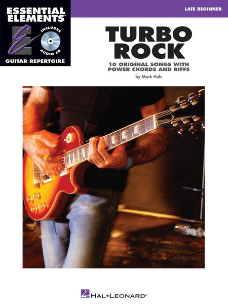 TURBO ROCK BEG - INT GTR EE BK/CD