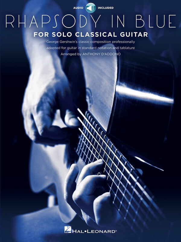 RHAPSODY IN BLUE SOLO CLASSICAL GTR NOTES & TAB