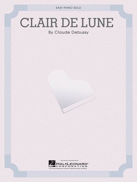 CLAIR DE LUNE EASY PIANO