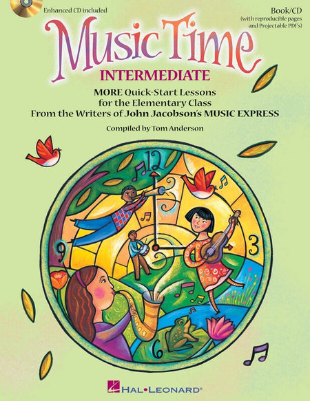 MUSIC TIME INTERMEDIATE BK/CDR REPRO GR3-6