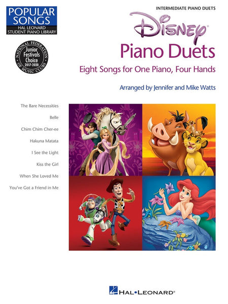 DISNEY PIANO DUETS INTERMEDIATE