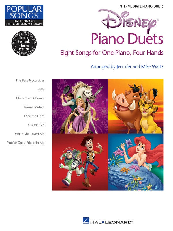 DISNEY PIANO DUETS INTERMEDIATE