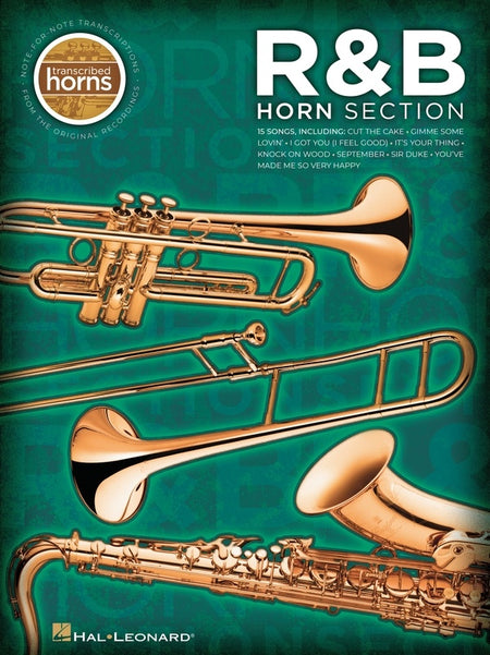 R & B HORN SECTION TRANSCRIBED SCORES