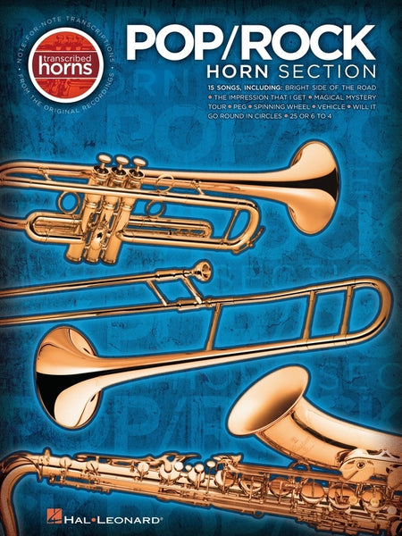 POP ROCK HORN SECTION TRANSCRIBED SCORES