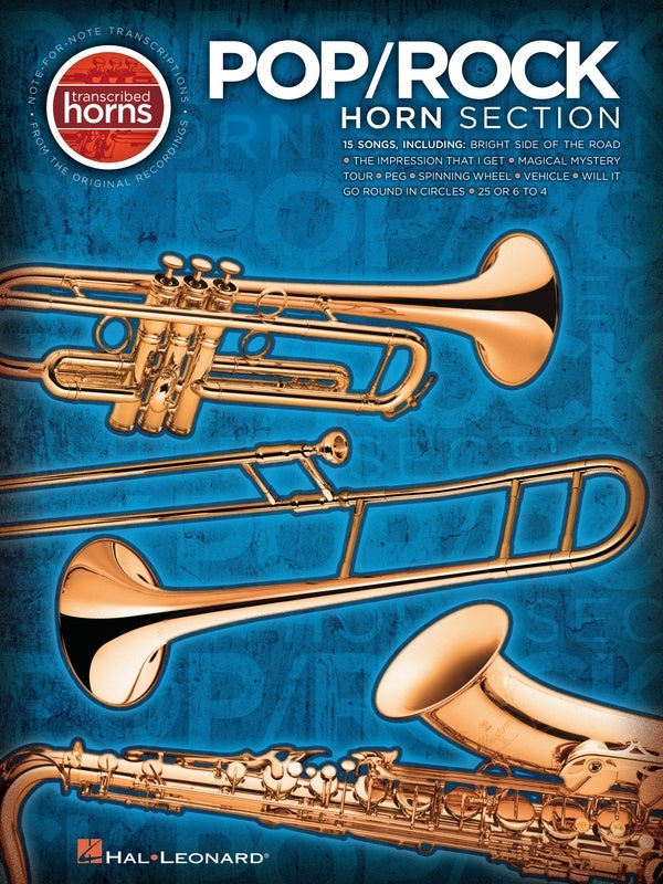 POP ROCK HORN SECTION TRANSCRIBED SCORES