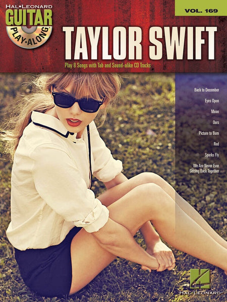 TAYLOR SWIFT GUITAR PLAY ALONG BK/CD V169