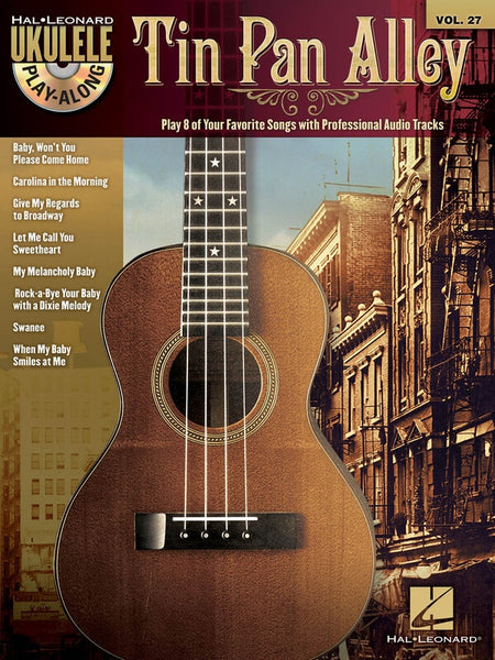 TIN PAN ALLEY UKULELE PLAY ALONG BK/CD V27