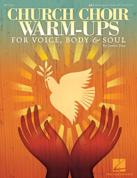 CHURCH CHOIR WARM UPS BK/CD