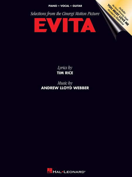EVITA MOTION PICTURE VOCAL SELECTIONS PVG