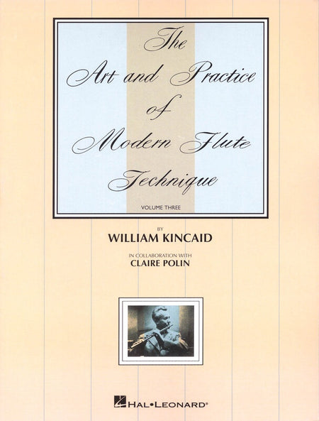 ART AND PRACTICE MODERN FLUTE TECHNIQUE BK 3
