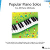 HLSPL POPULAR PIANO SOLOS PRESTAFF LEVEL BK/CD