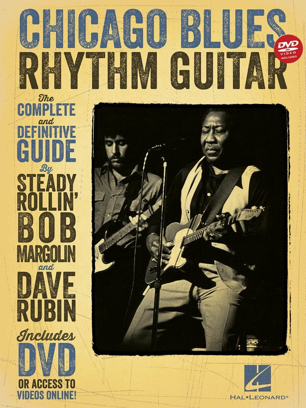 CHICAGO BLUES RHYTHM GUITAR BK/DVD/OLV