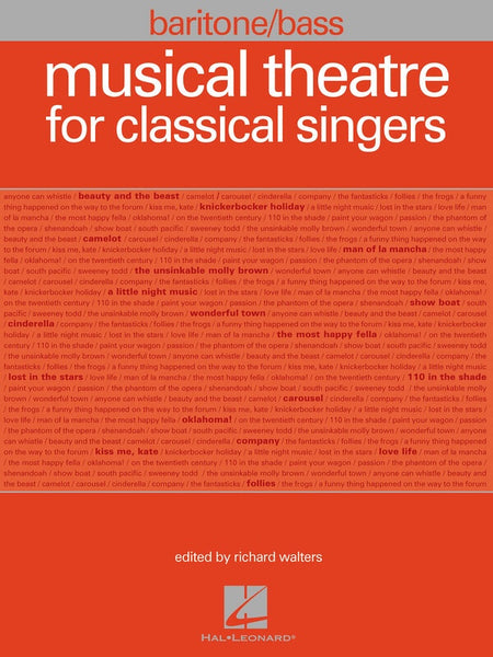 MUSICAL THEATRE FOR CLASSICAL SINGERS BAR BASS