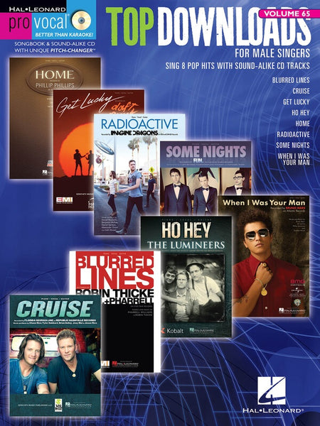 TOP DOWNLOADS PRO VOCAL MENS ED V65 BK/CD