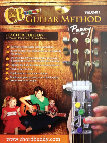 CHORDBUDDY GUITAR METHOD VOL 1 TEACHER EDITION BK/DVD