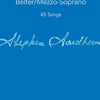 SONDHEIM FOR SINGERS BELTER / MEZZO SOPRANO