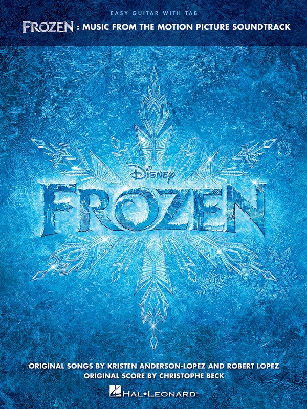 FROZEN MUSIC MOTION PICTURE EASY GUITAR & TAB