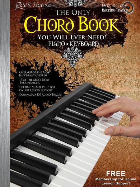 ONLY CHORD BOOK YOU WILL EVER NEED! KEYBOARD