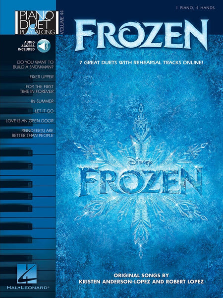 FROZEN PIANO DUET PLAY ALONG V44 BK/OLA