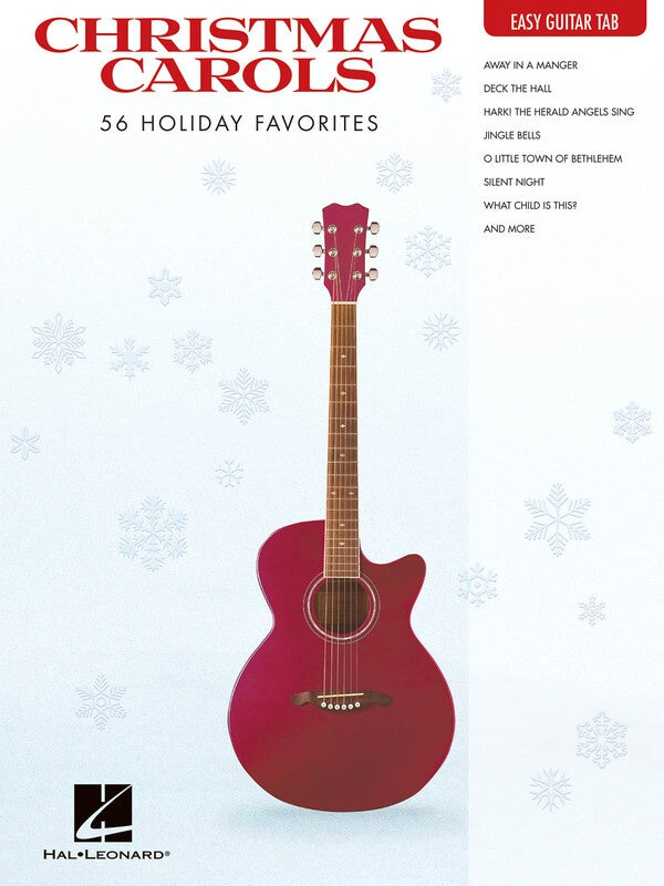 CHRISTMAS CAROLS EASY GUITAR TAB