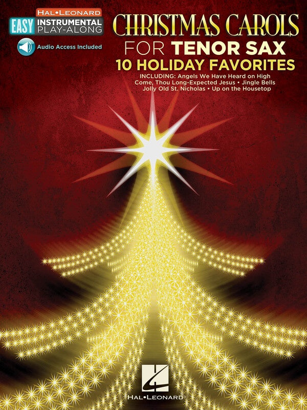 CHRISTMAS CAROLS FOR TENOR SAX BK/OLA