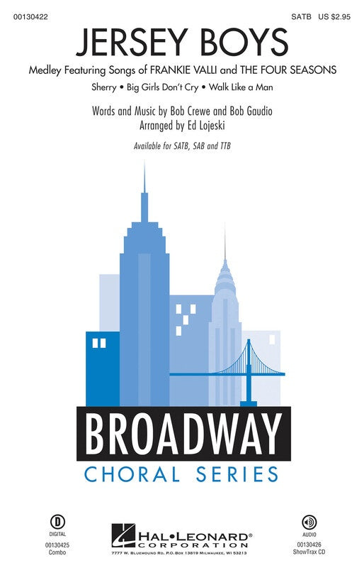 JERSEY BOYS SATB