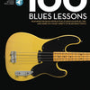 100 BLUES LESSONS BASS GUITAR GOLDMINE BK/OLA