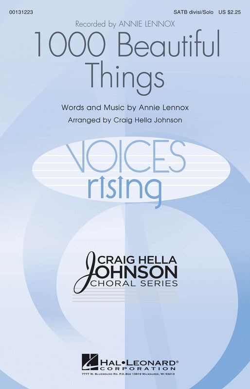 1000 BEAUTIFUL THINGS SATB DIVISI
