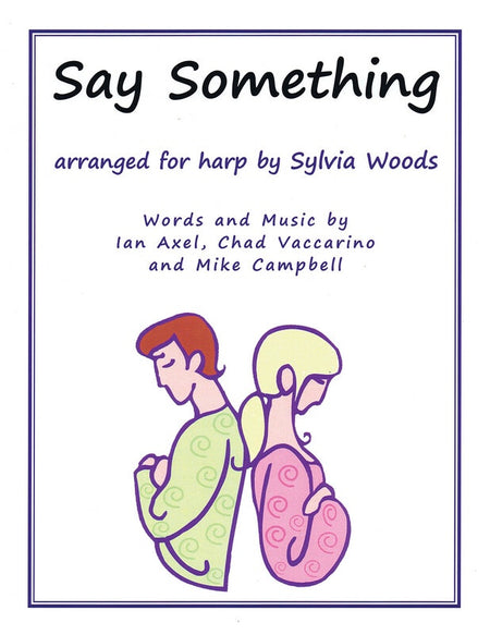 SAY SOMETHING ARRANGED FOR HARP