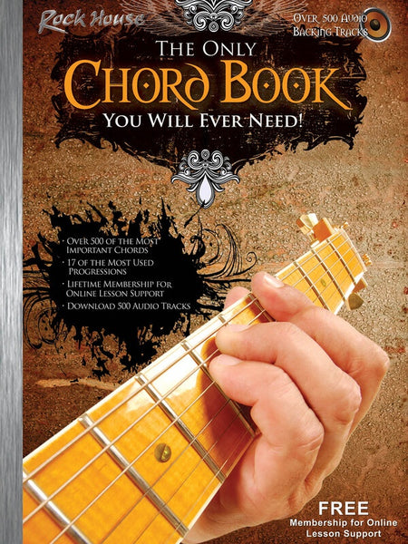 ONLY CHORD BOOK YOU WILL EVER NEED GUITAR BK/ALO