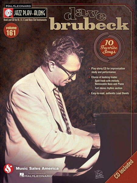 DAVE BRUBECK JAZZ PLAYALONG V161 BK/CD