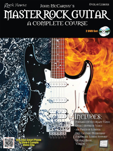 MASTER ROCK GUITAR COMPLETE COURSE BK/3DVD