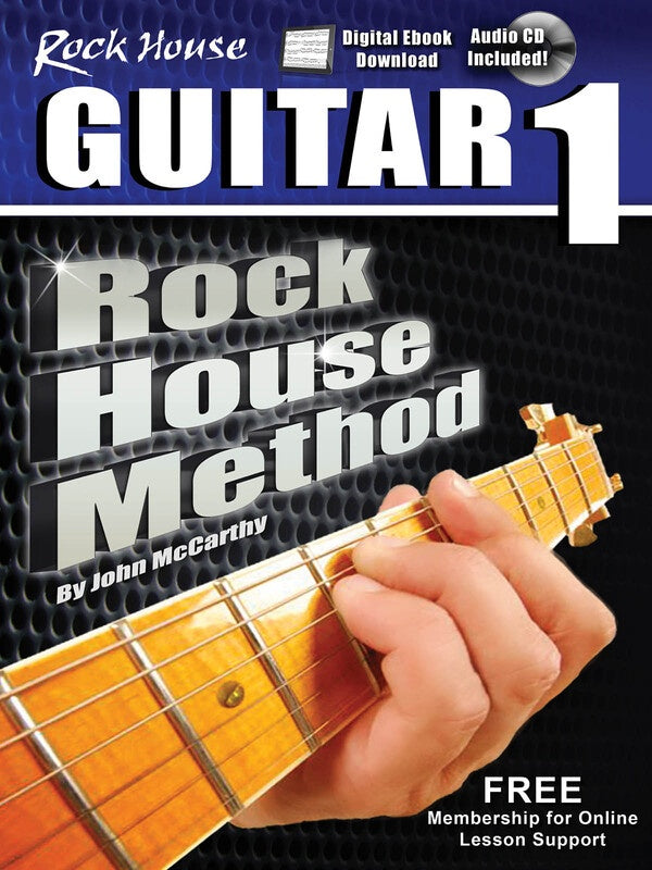 ROCK HOUSE METHOD LEARN GUITAR 1 BK/CD