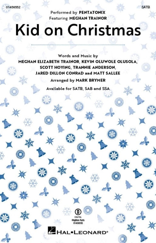 KID ON CHRISTMAS SATB/PIANO