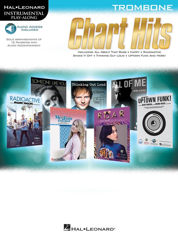 CHART HITS TROMBONE BK/OLA