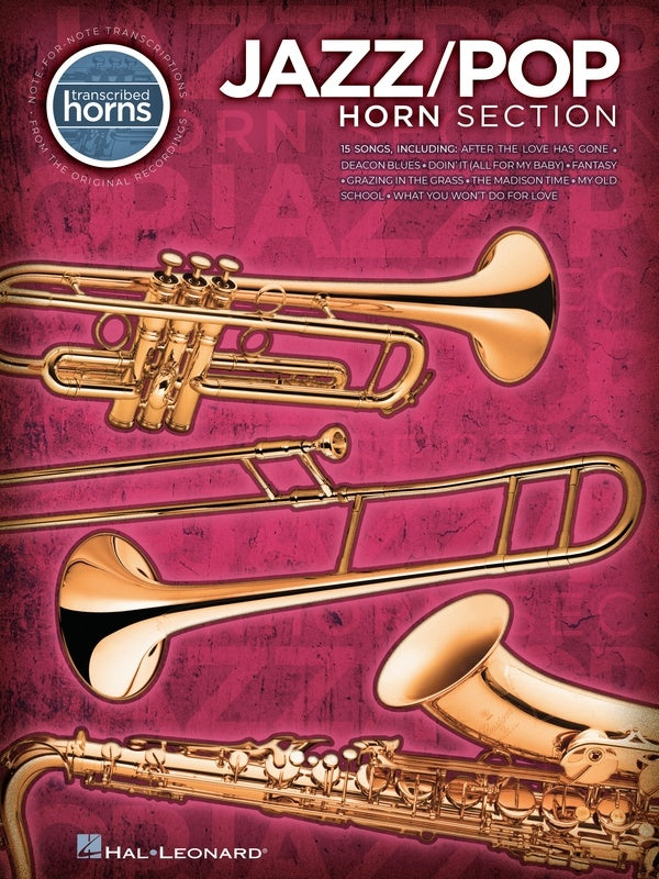 JAZZ POP HORN SECTION TRANSCRIBED SCORES